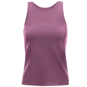 197223-510 | COLORBLOCK TANK | PLUM PURPLE