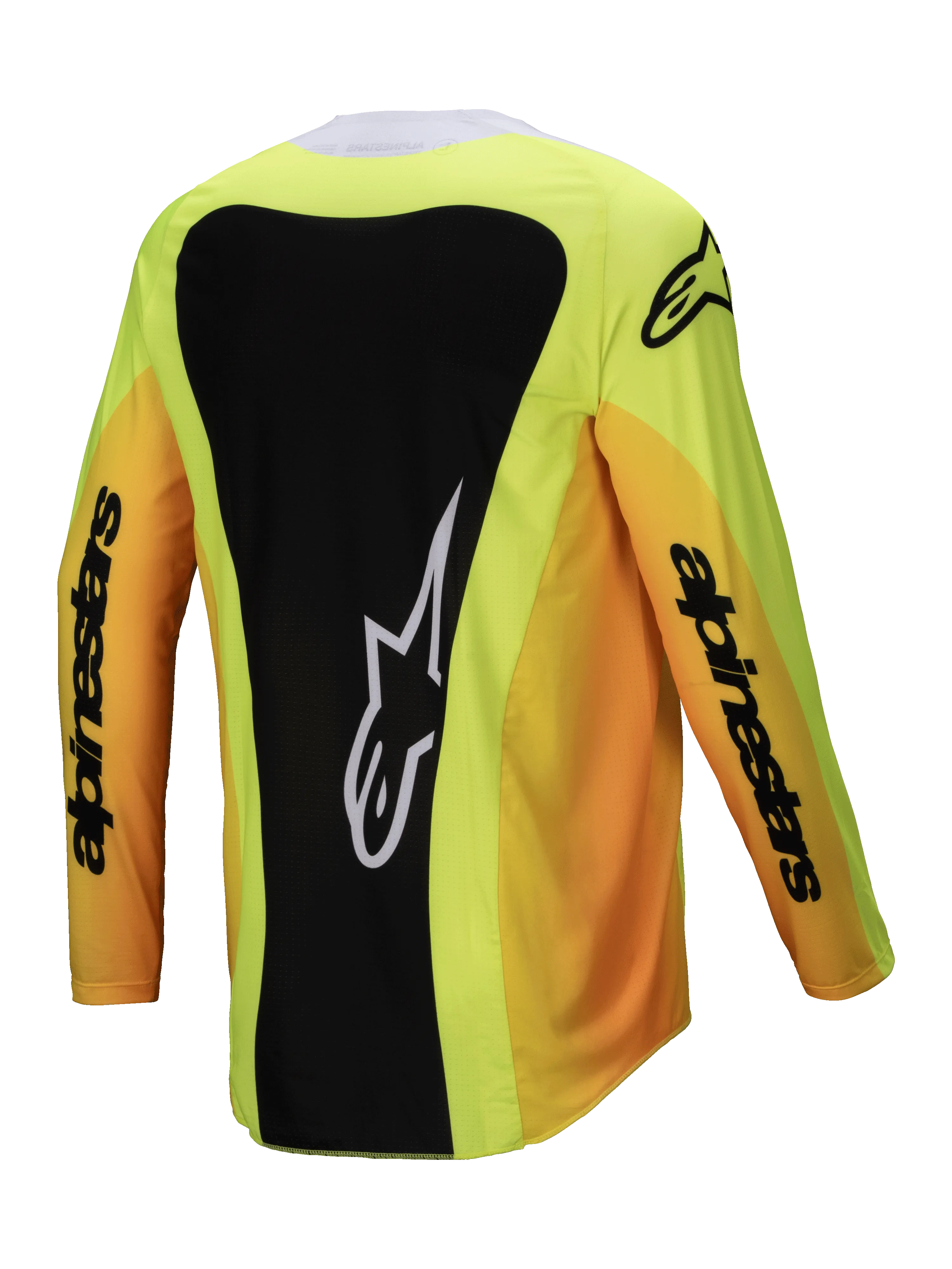 2025 Alpinestars Techstar Melt Jersey Yellow Black