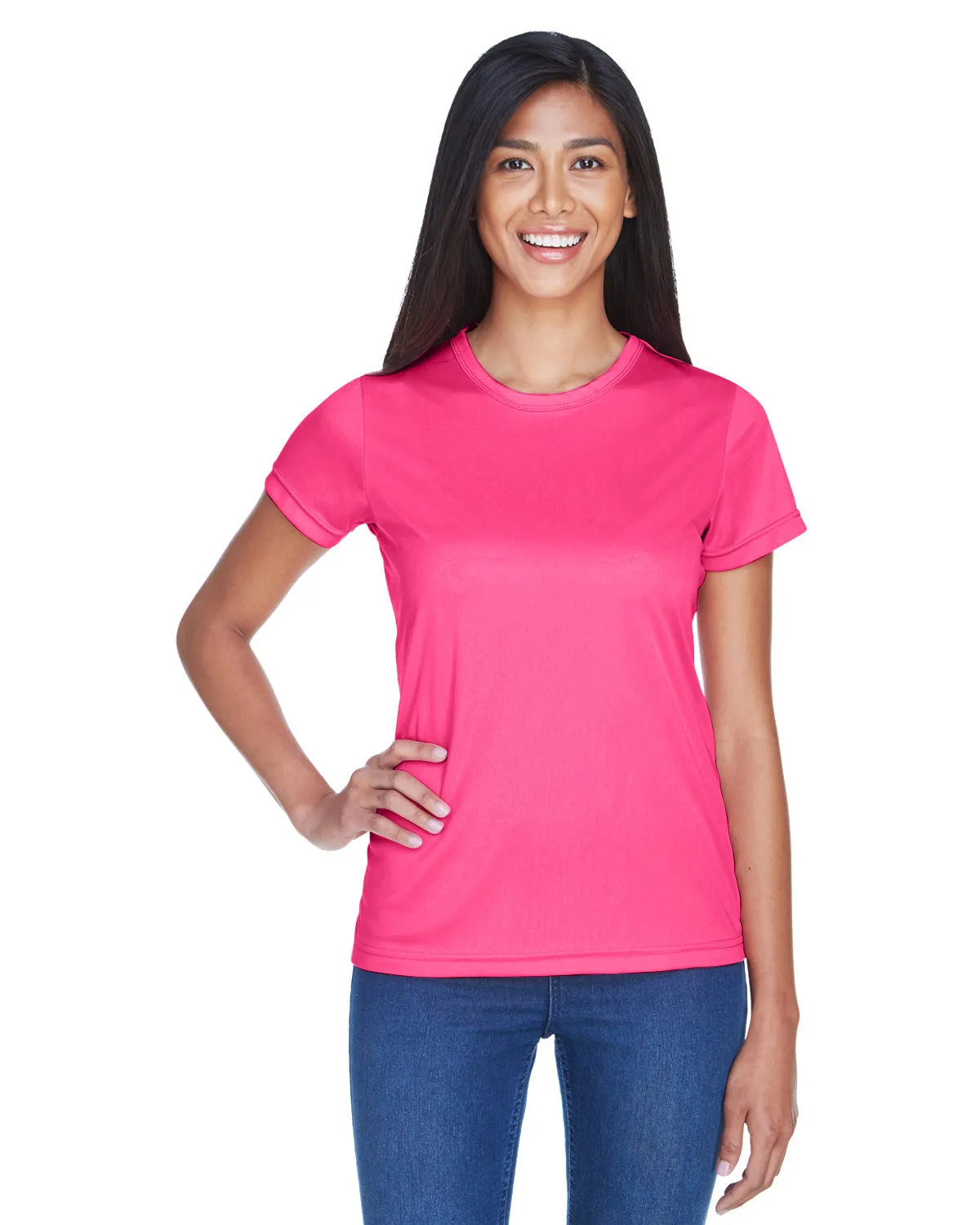 8420L UltraClub Ladies' Cool & Dry Sport Performance Interlock T-Shirt