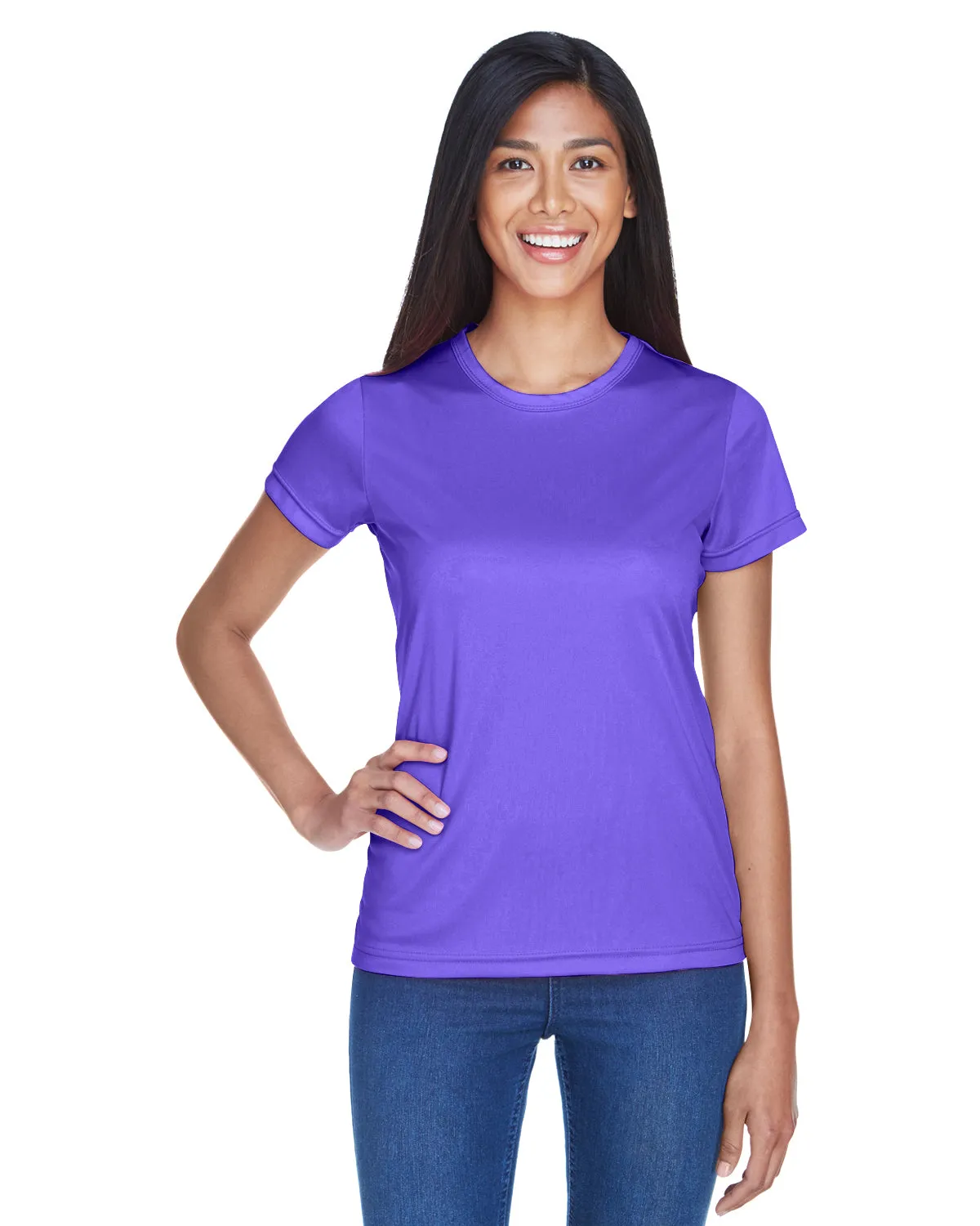 8420L UltraClub Ladies' Cool & Dry Sport Performance Interlock T-Shirt