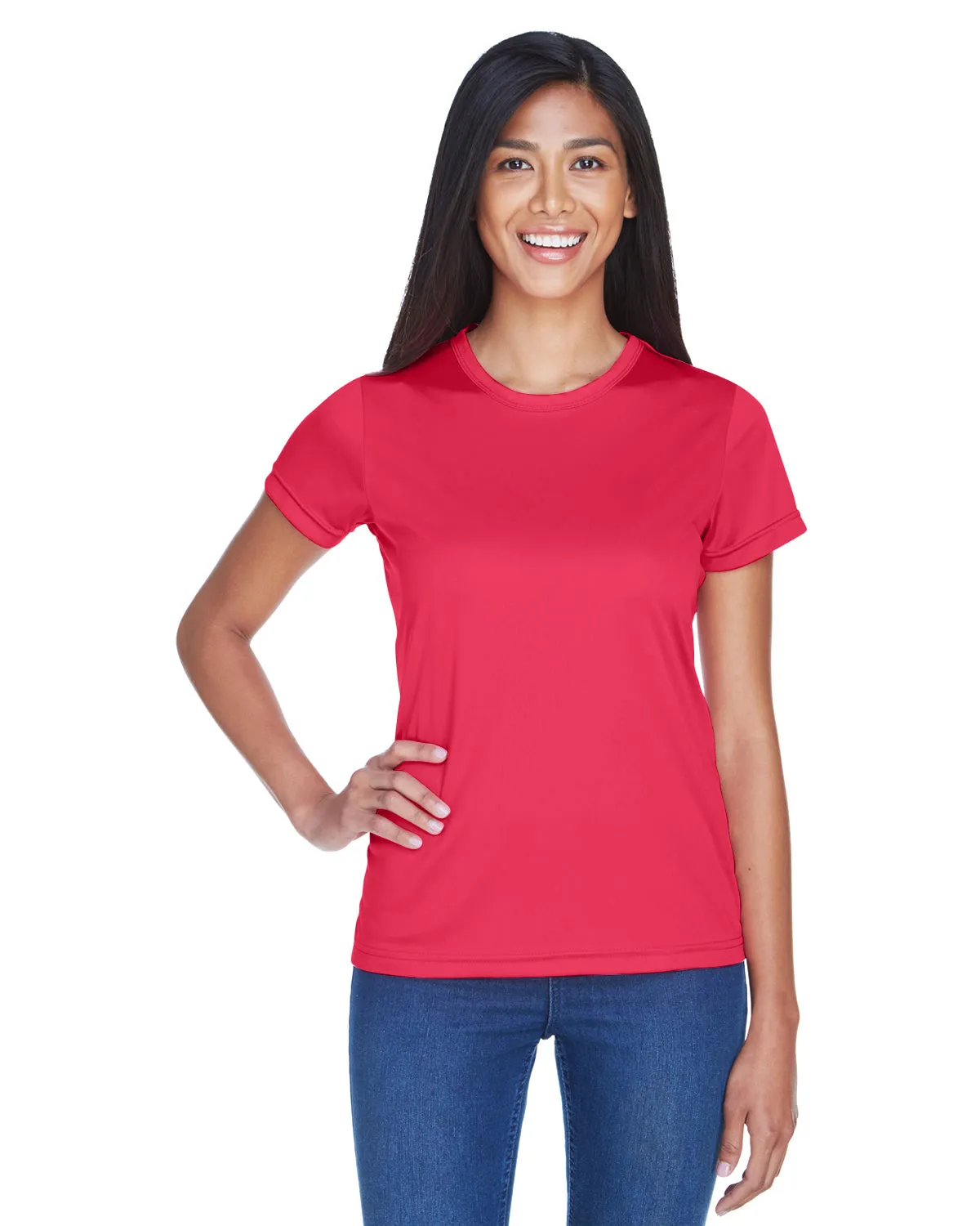 8420L UltraClub Ladies' Cool & Dry Sport Performance Interlock T-Shirt