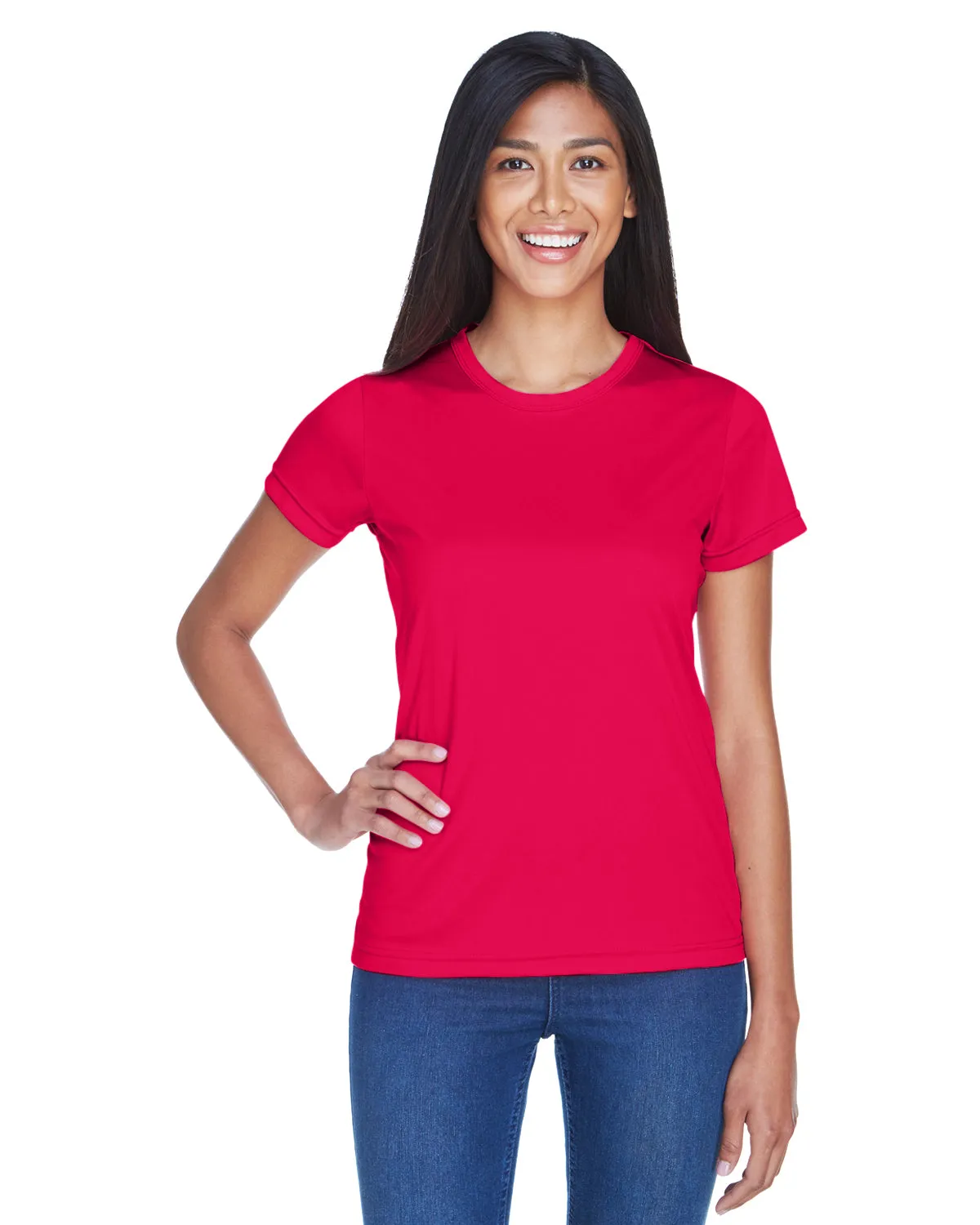 8420L UltraClub Ladies' Cool & Dry Sport Performance Interlock T-Shirt