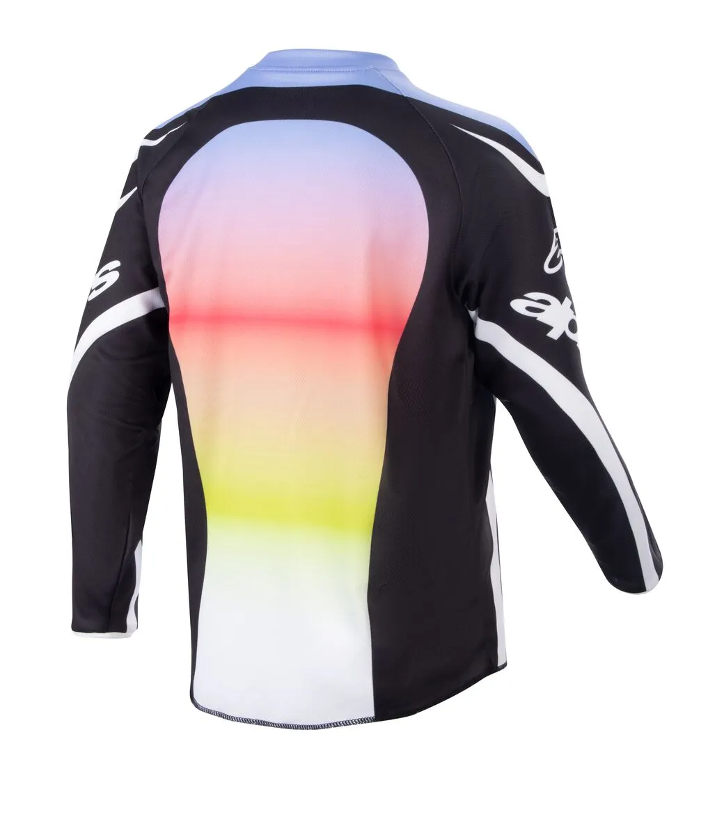 Alpinestars Racer Semi Black Multicolours Motocross Kit Combo