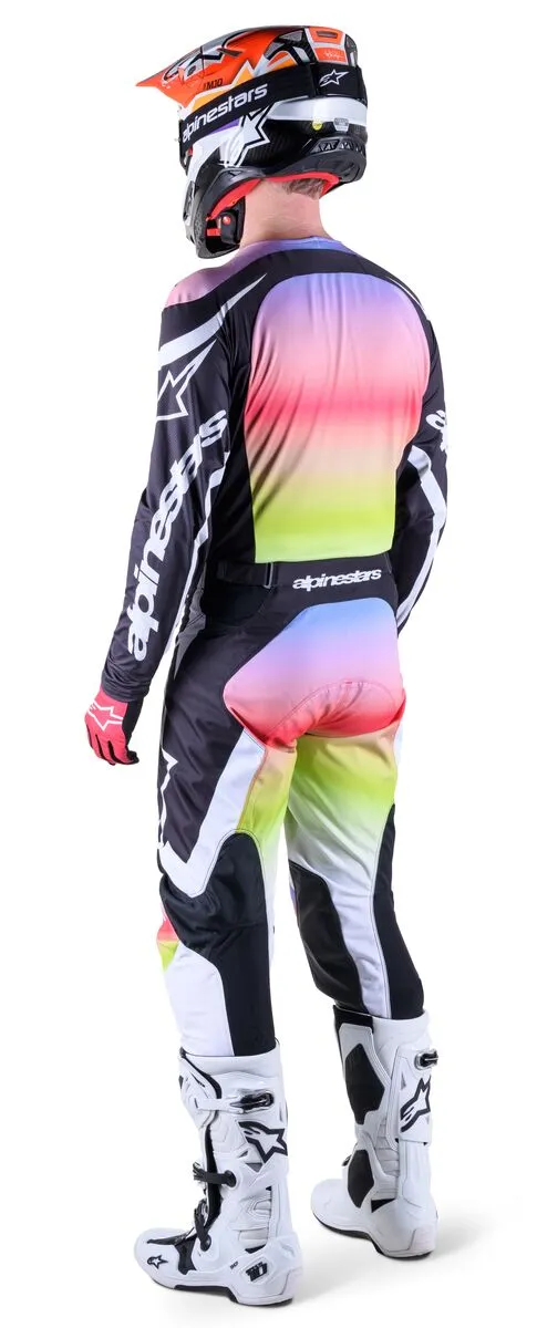 Alpinestars Racer Semi Black Multicolours Motocross Kit Combo