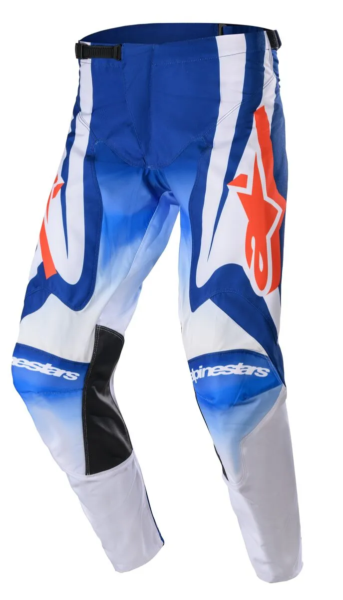 Alpinestars Racer Semi Blue Hot Orange Pants
