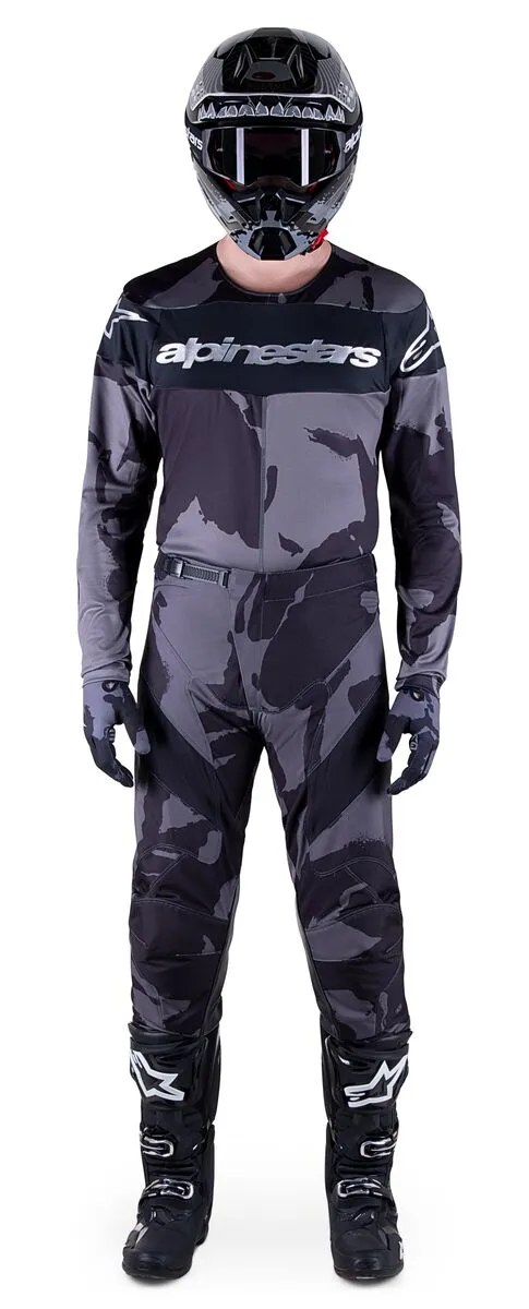 Alpinestars Racer Tactical Iron Gray Camo Motocross Kit Combo