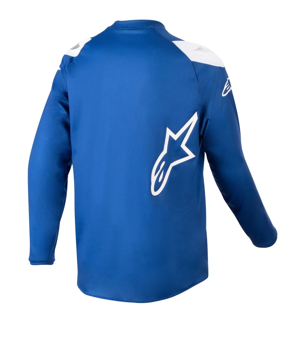 Alpinestars Youth Racer Narin Blue Ray White Motocross Kit Combo