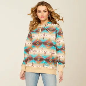 Ariat Women's Multi Colored Southwestern Print Lunas Hoodie