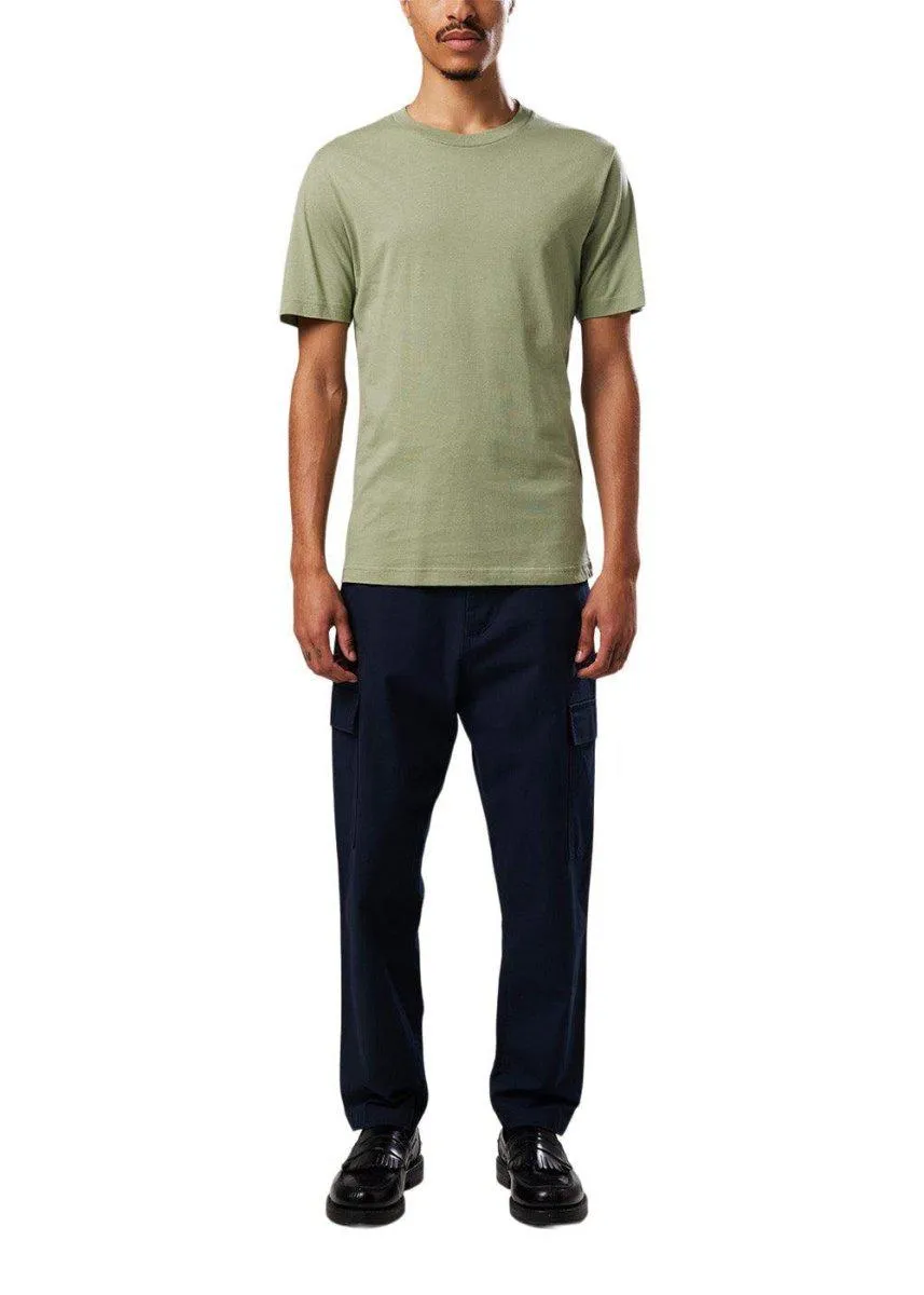 Arnold Print Tee 3467 - Oil Green