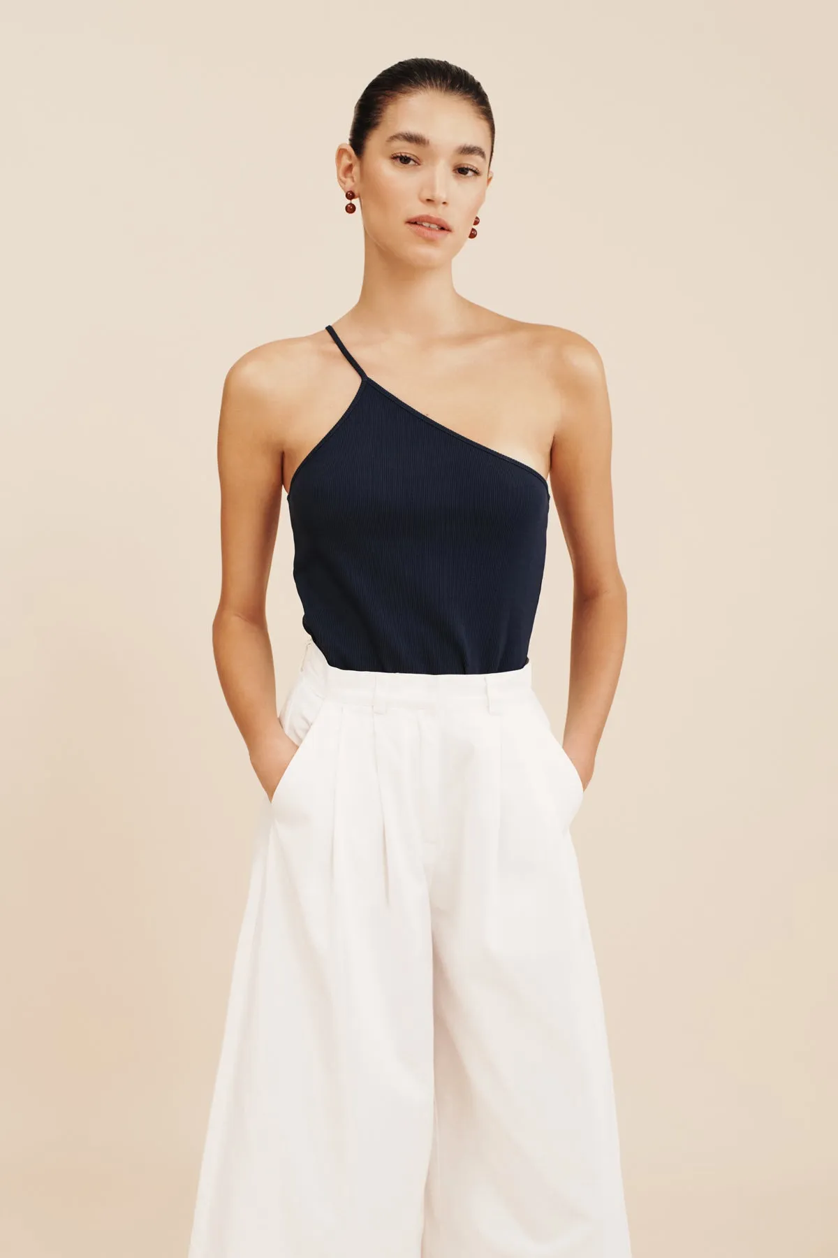 AXEL ONE SHOULDER TANK - NAVY