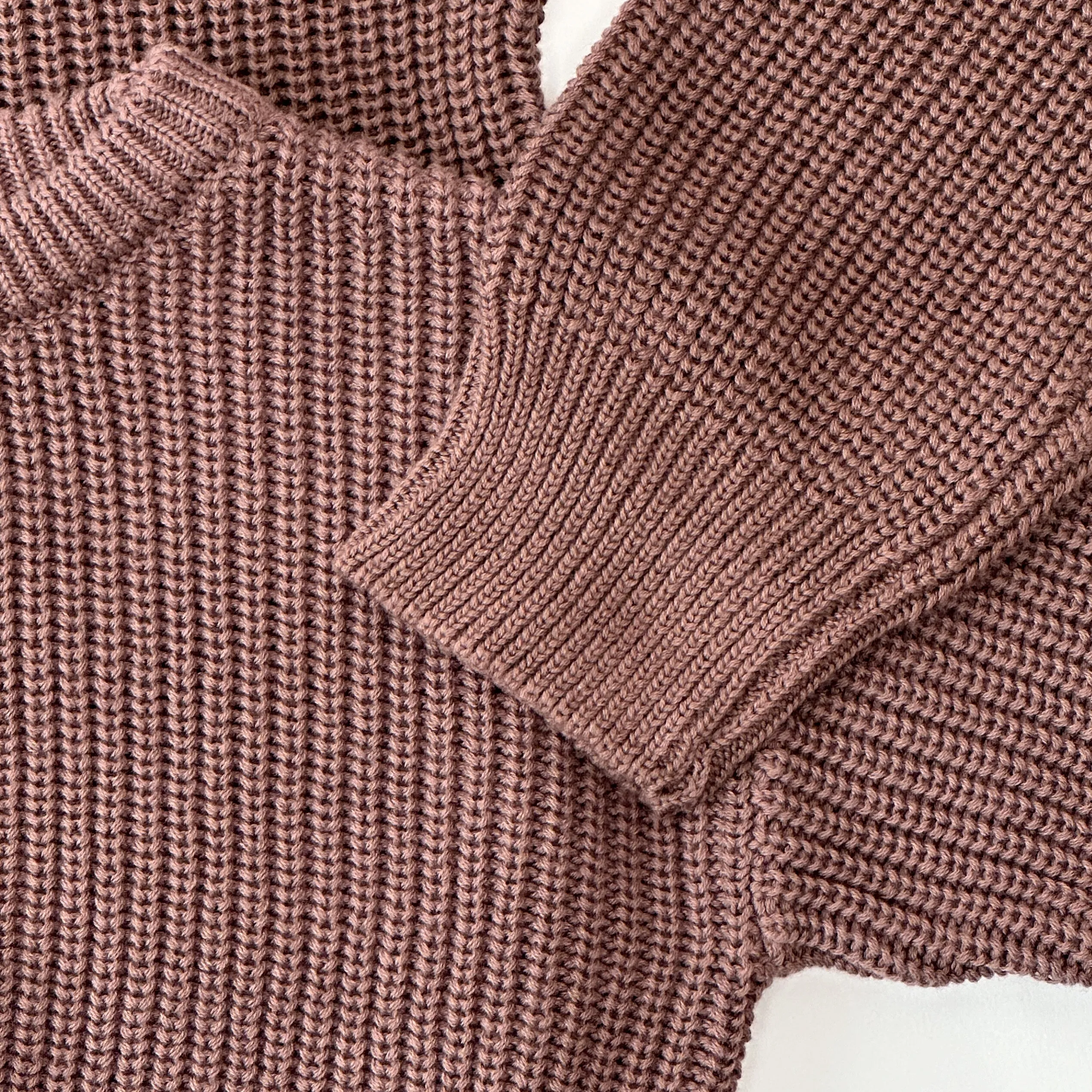 Belan.J Kids Knit Sweater - Walnut