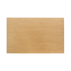 Bolero Pre-drilled Rectangular Table Top Natural Ash Veneer 1100 x 700mm - CY950