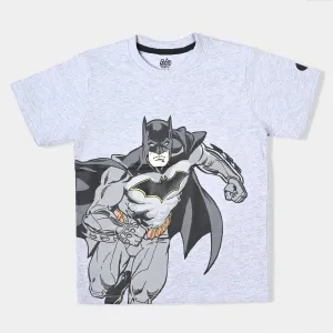 Boys Cotton Jersey T-Shirt H/S Character| Grey