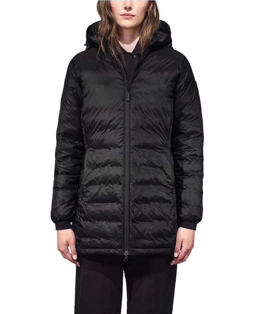 Camp Hooded Jacket Black Womens