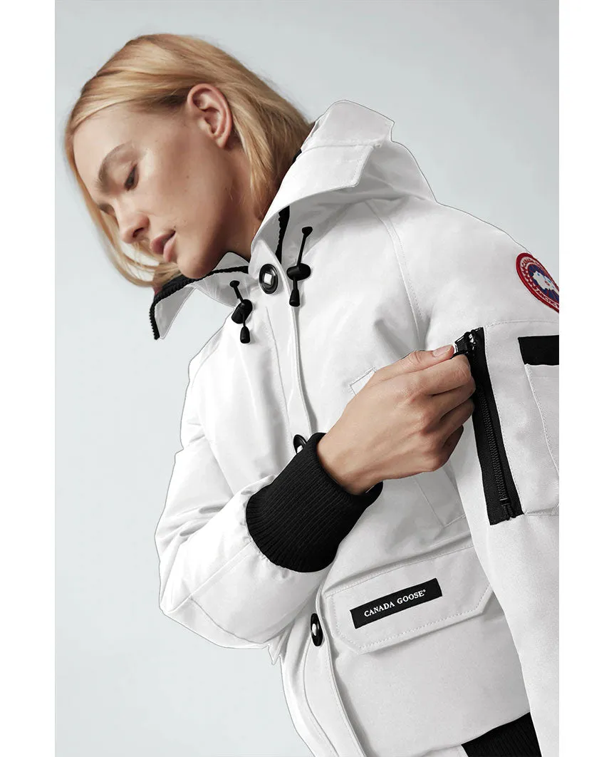 Chilliwack Bomber North Star White Womens Jacket