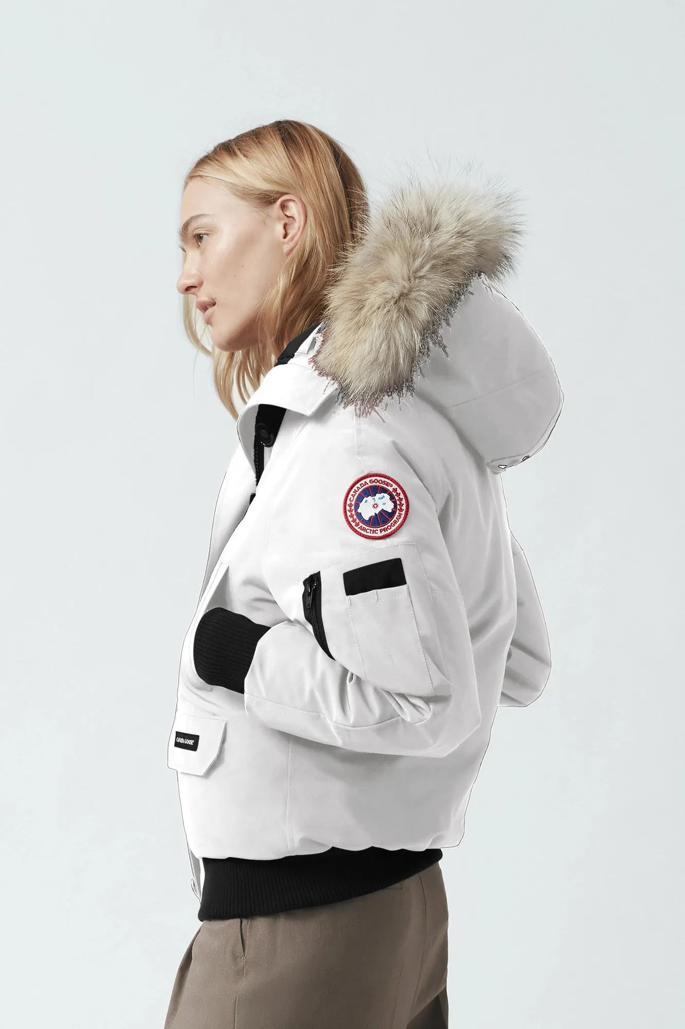 Chilliwack Bomber North Star White Womens Jacket