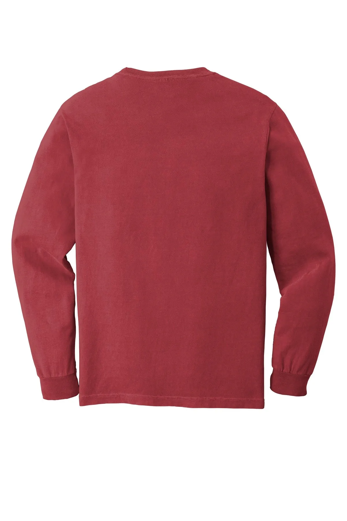 Comfort Colors Men's Heavyweight Ring Spun Long Sleeve Pocket Tee. 4410