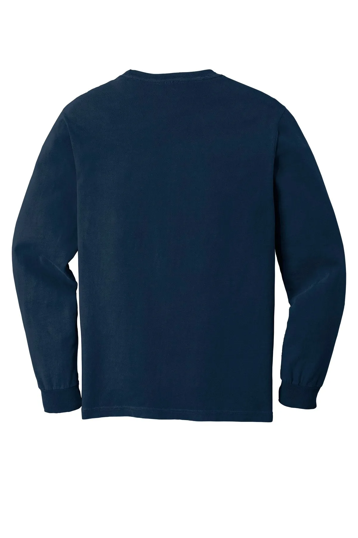 Comfort Colors Men's Heavyweight Ring Spun Long Sleeve Pocket Tee. 4410
