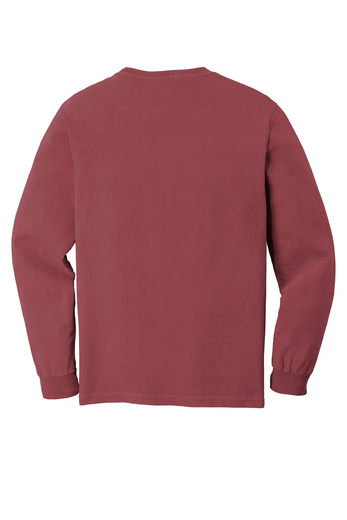 Comfort Colors Men's Heavyweight Ring Spun Long Sleeve Pocket Tee. 4410