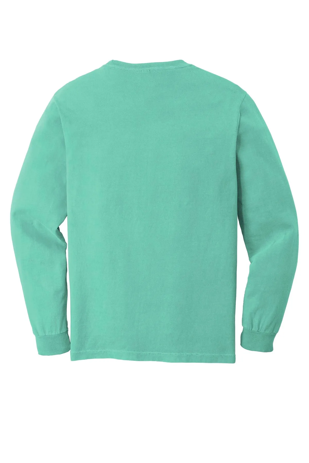 Comfort Colors Men's Heavyweight Ring Spun Long Sleeve Pocket Tee. 4410