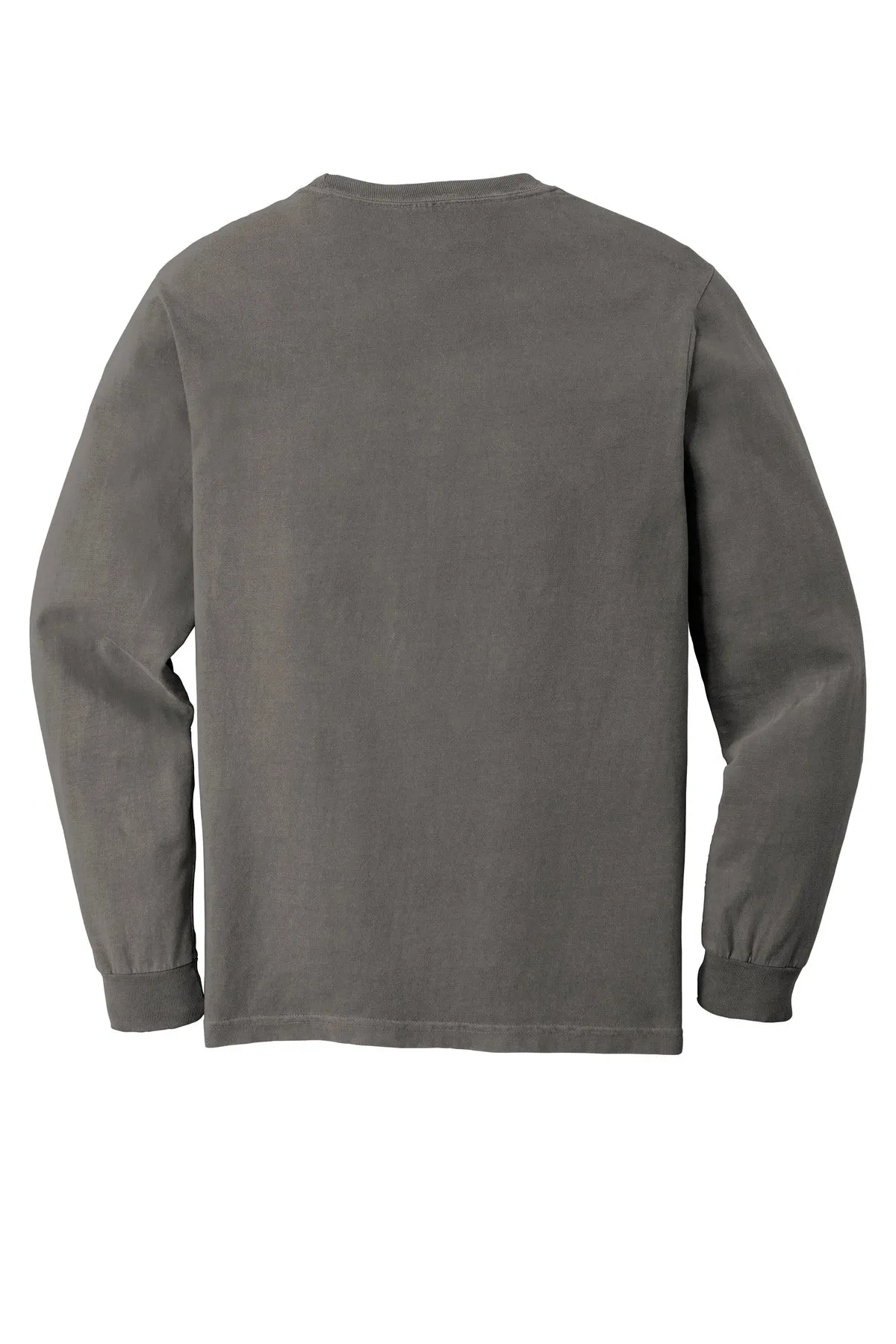 Comfort Colors Men's Heavyweight Ring Spun Long Sleeve Pocket Tee. 4410
