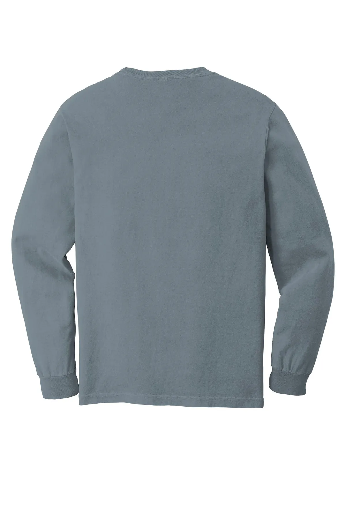 Comfort Colors Men's Heavyweight Ring Spun Long Sleeve Pocket Tee. 4410