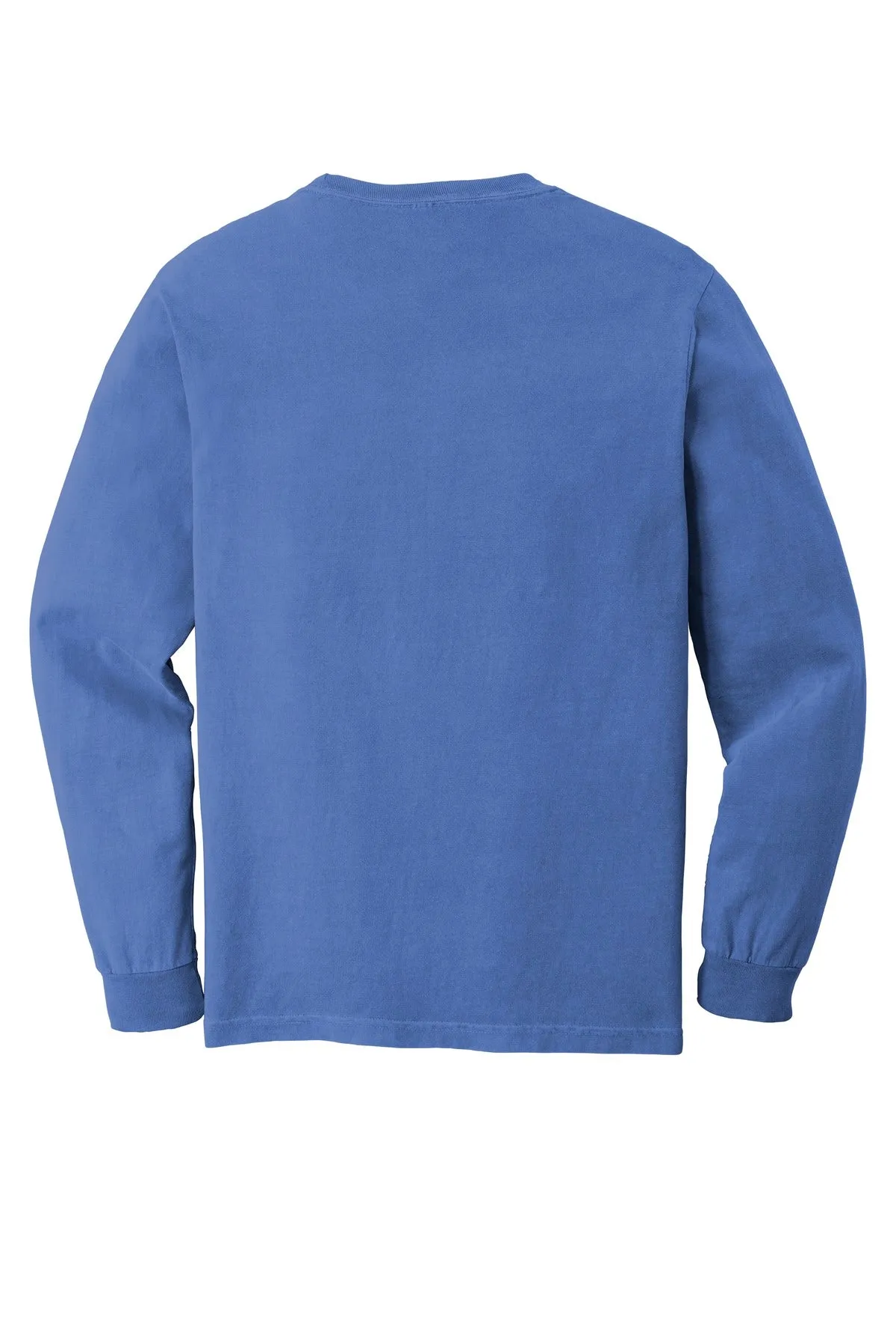 Comfort Colors Men's Heavyweight Ring Spun Long Sleeve Pocket Tee. 4410