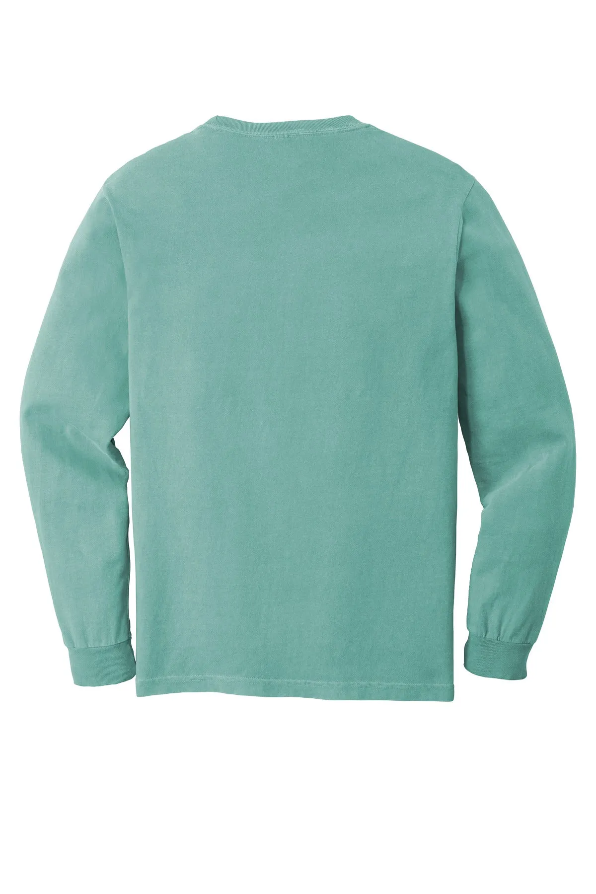 Comfort Colors Men's Heavyweight Ring Spun Long Sleeve Pocket Tee. 4410