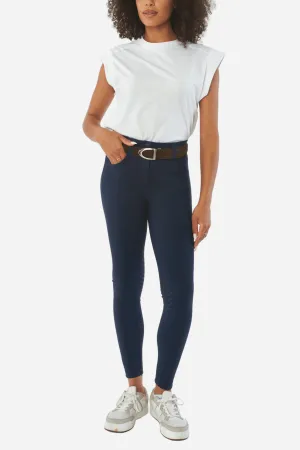 Compression Performance Breeches - Knee Grip | Navy