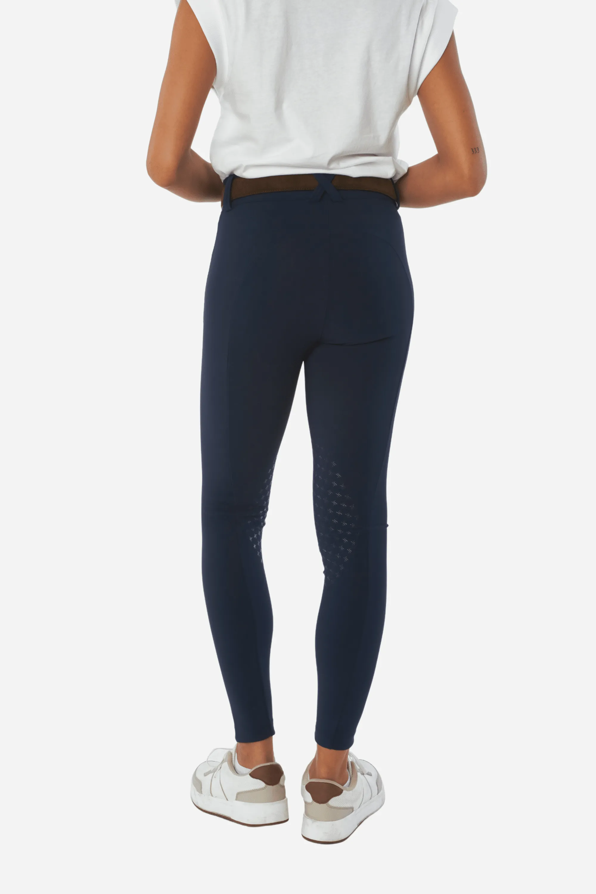 Compression Performance Breeches - Knee Grip | Navy