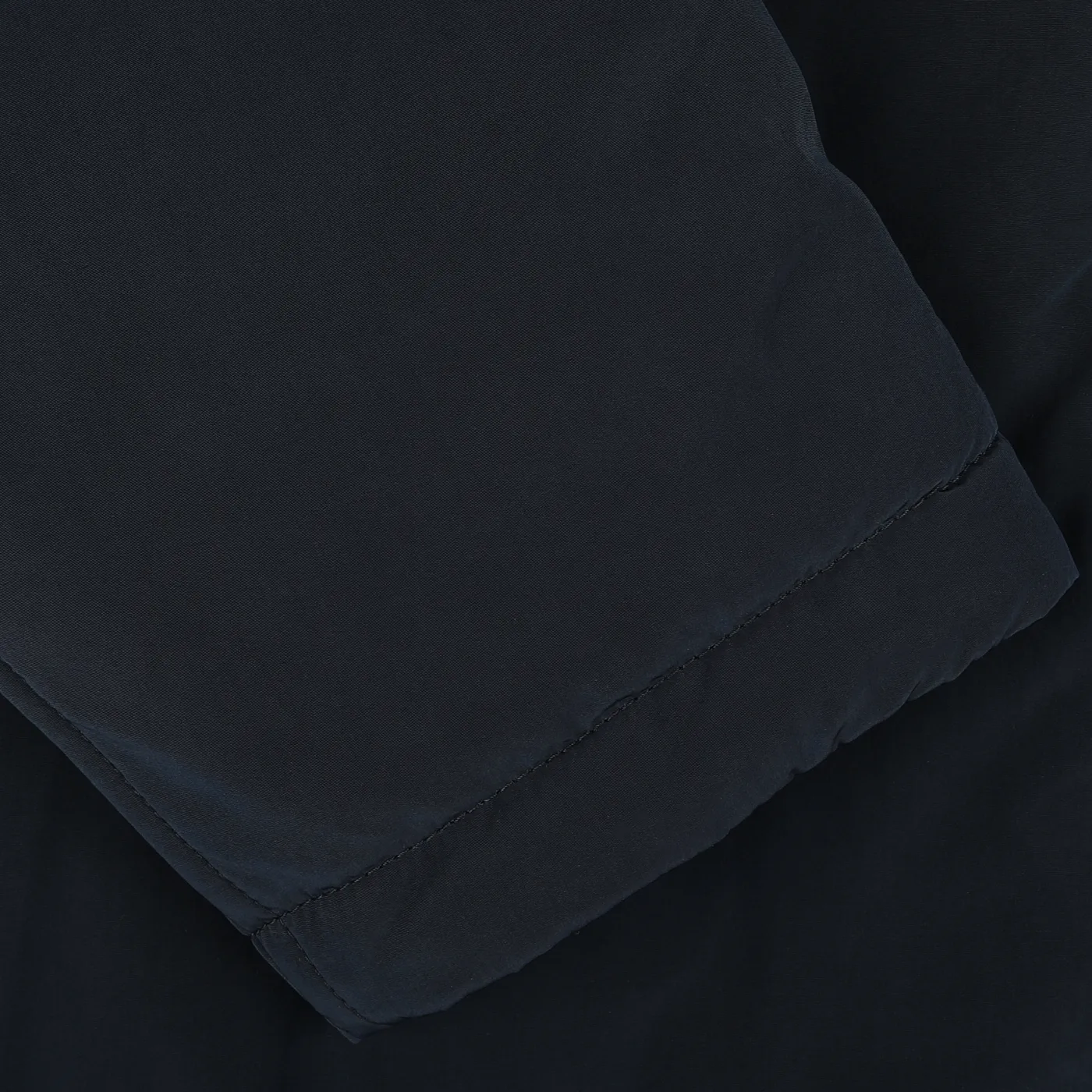Dark Blue Nylon Technical Padded Jacket