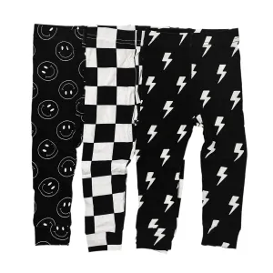 Everyday Bamboo Leggings (3 Pack) - Rebel Black