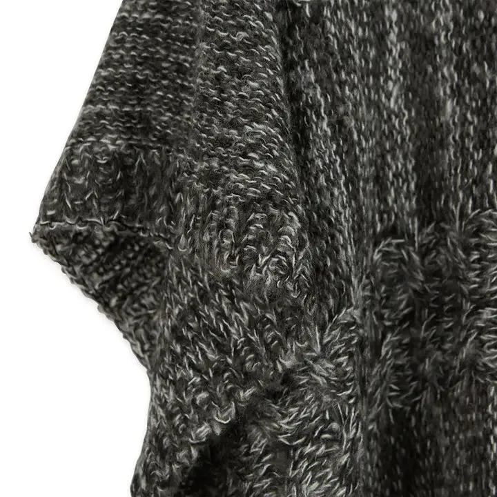 Gray Meegan Poncho