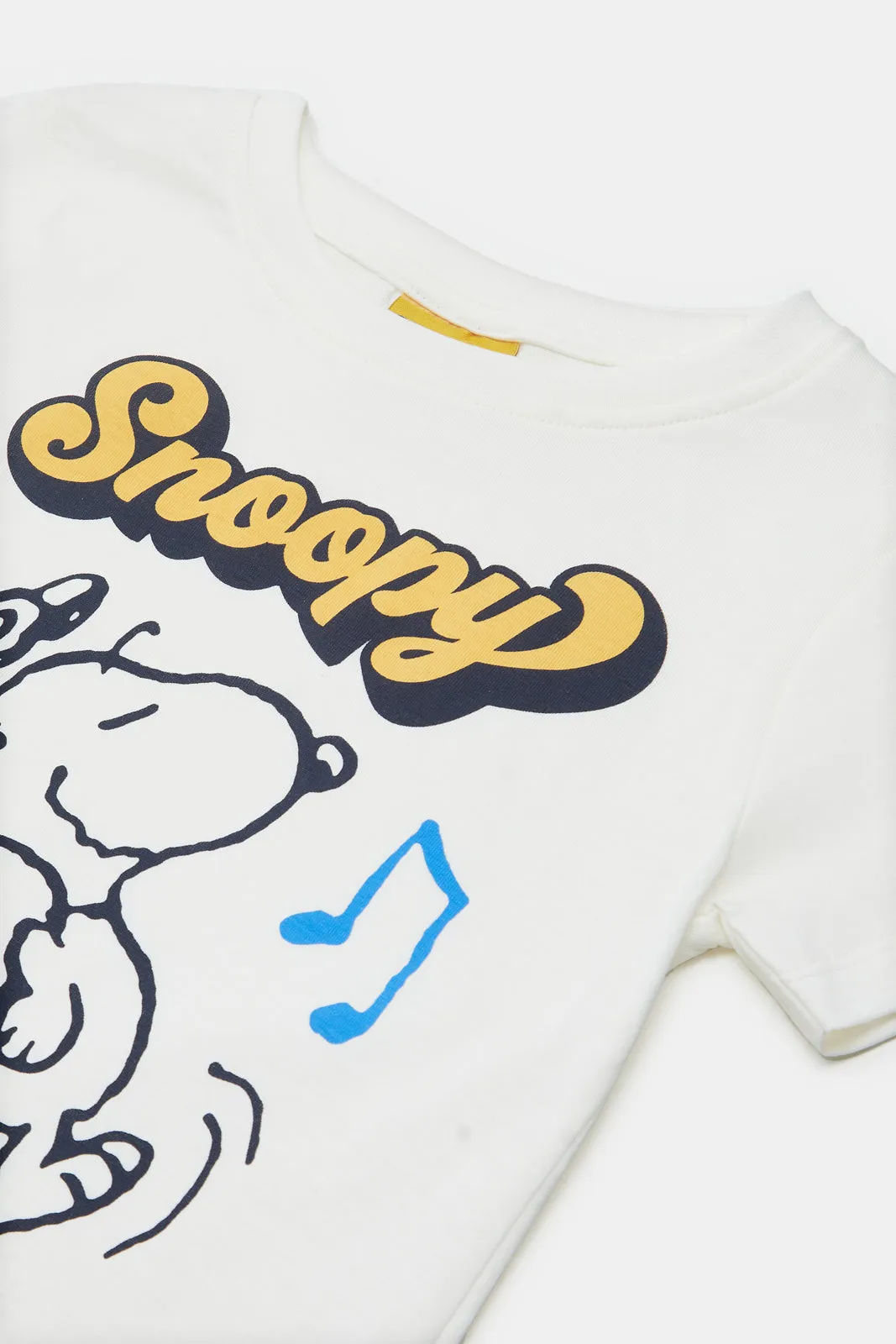 Infant Boys Assorted Snoopy T-Shirt Set (Pack Of 3)
