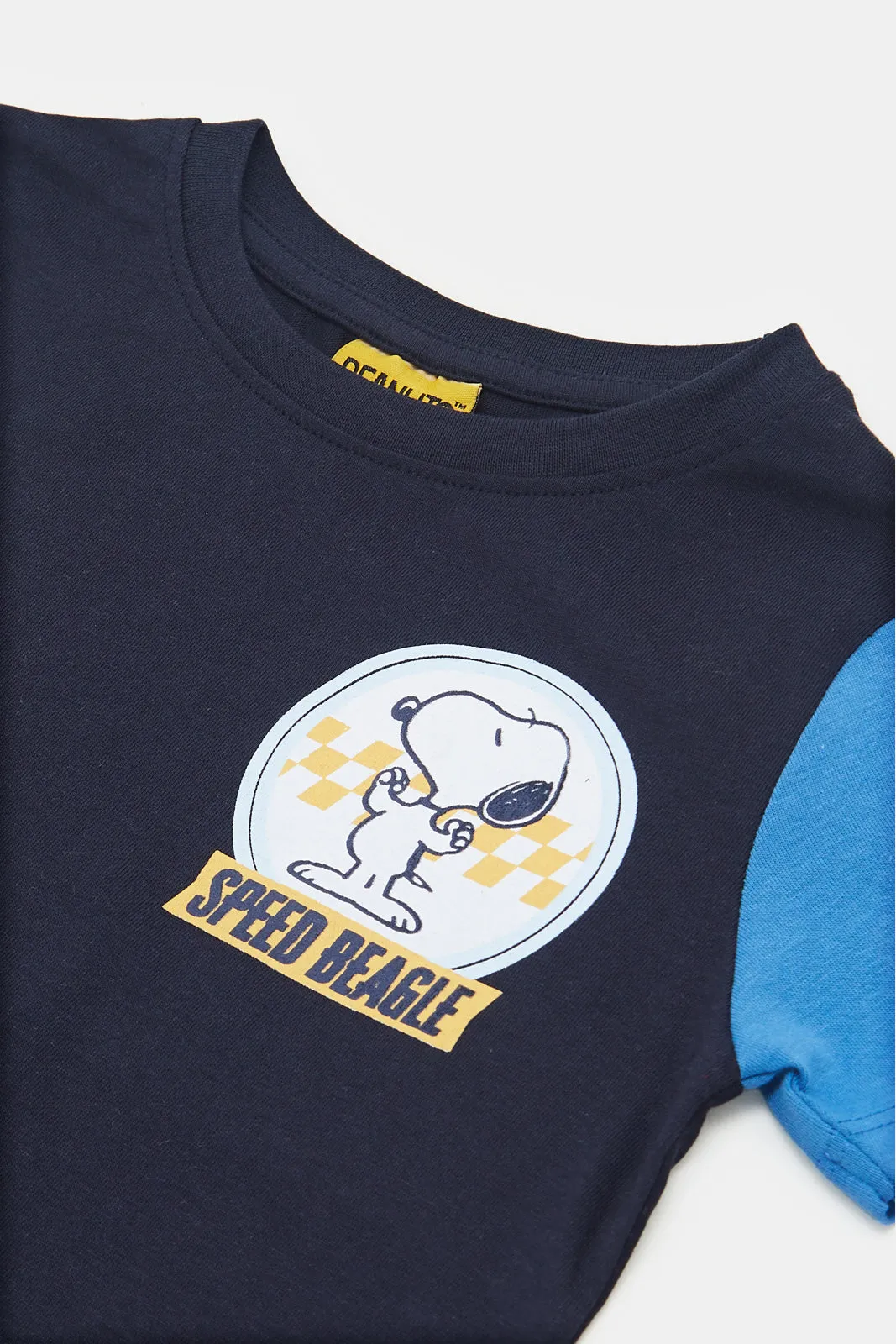 Infant Boys Assorted Snoopy T-Shirt Set (Pack Of 3)