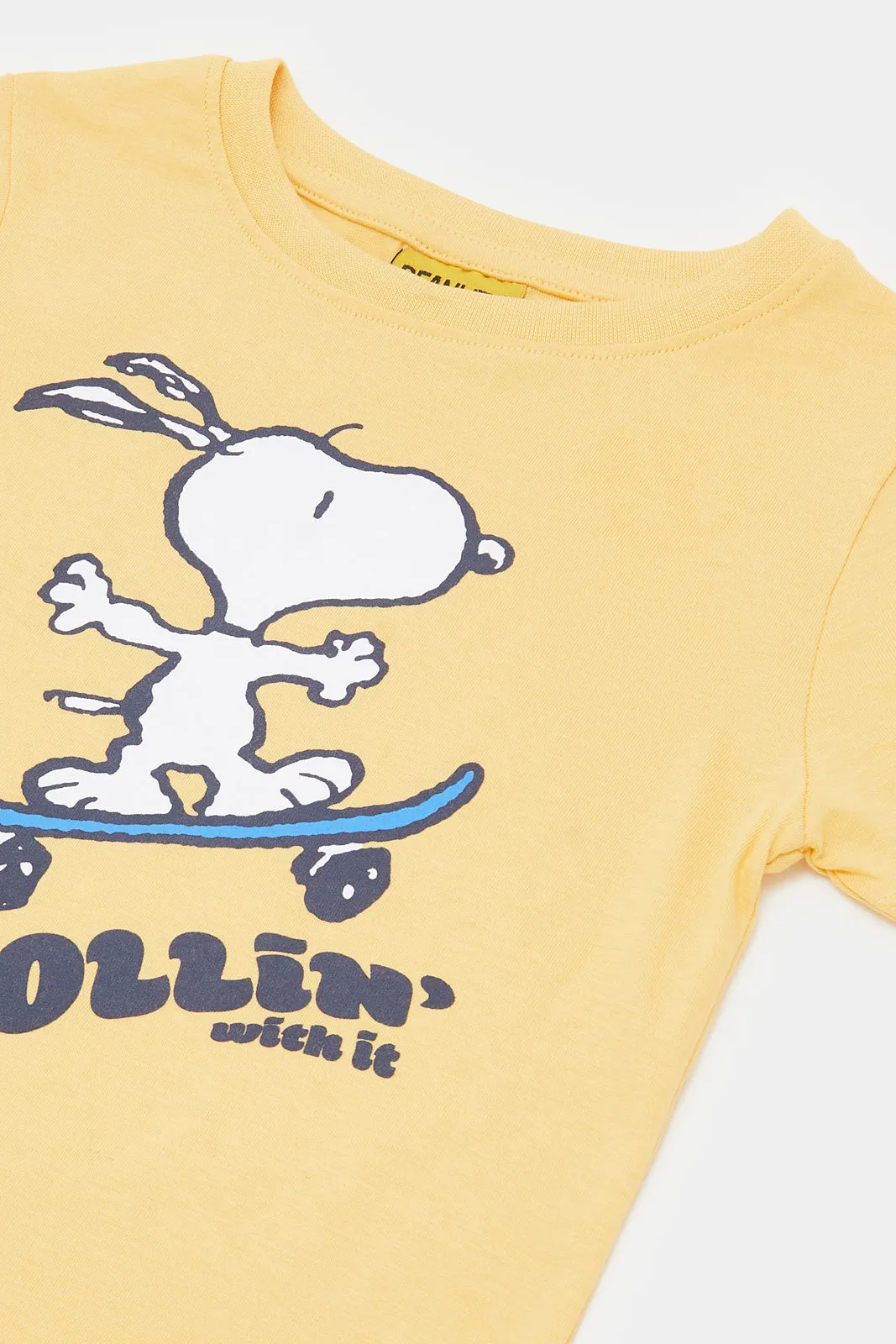 Infant Boys Assorted Snoopy T-Shirt Set (Pack Of 3)