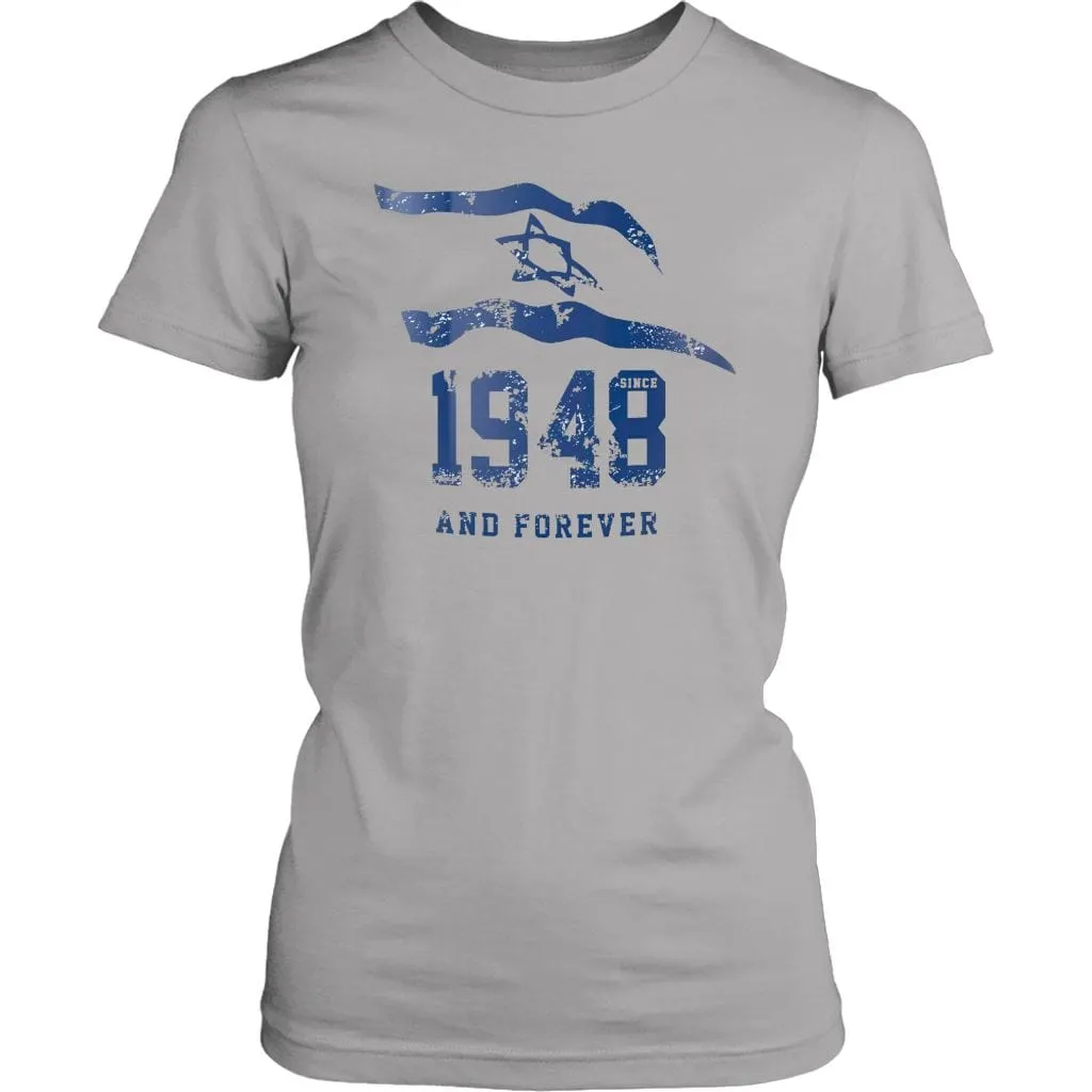 Israel 1948 And Forever Women's Shirt Tops