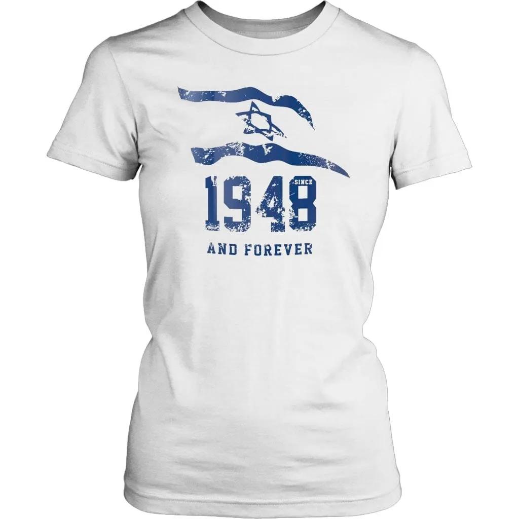 Israel 1948 And Forever Women's Shirt Tops