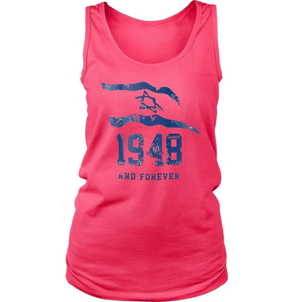 Israel 1948 And Forever Women's Shirt Tops