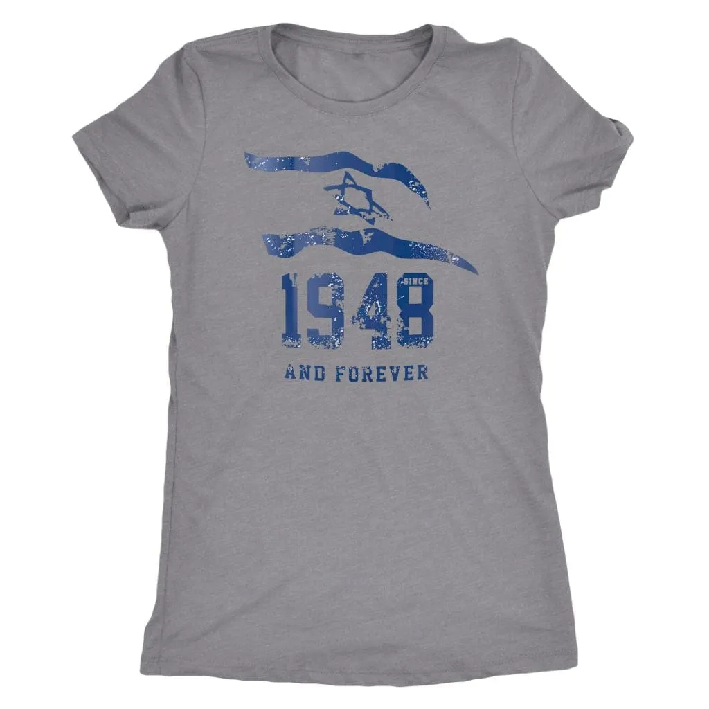 Israel 1948 And Forever Women's Shirt Tops