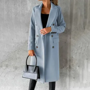 Judith - Elegant Wool Trenchcoat