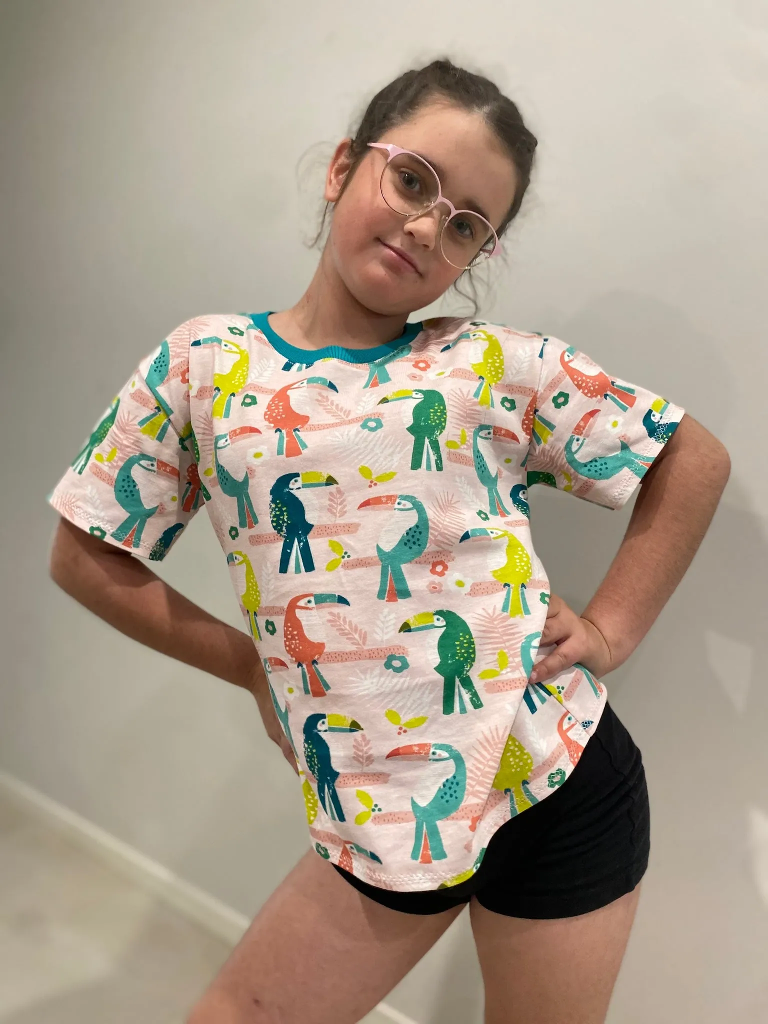 Kids Boxy Tee Pattern