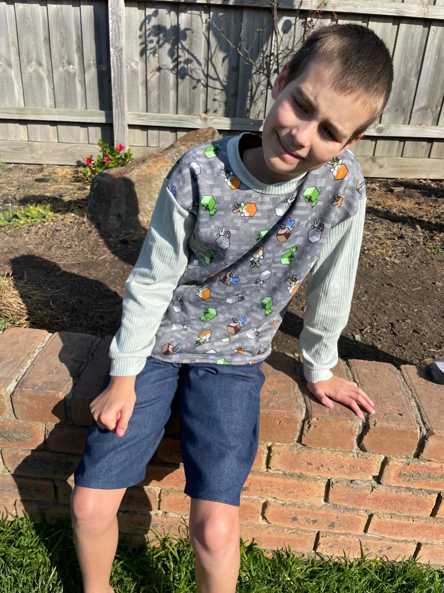 Kids Boxy Tee Pattern