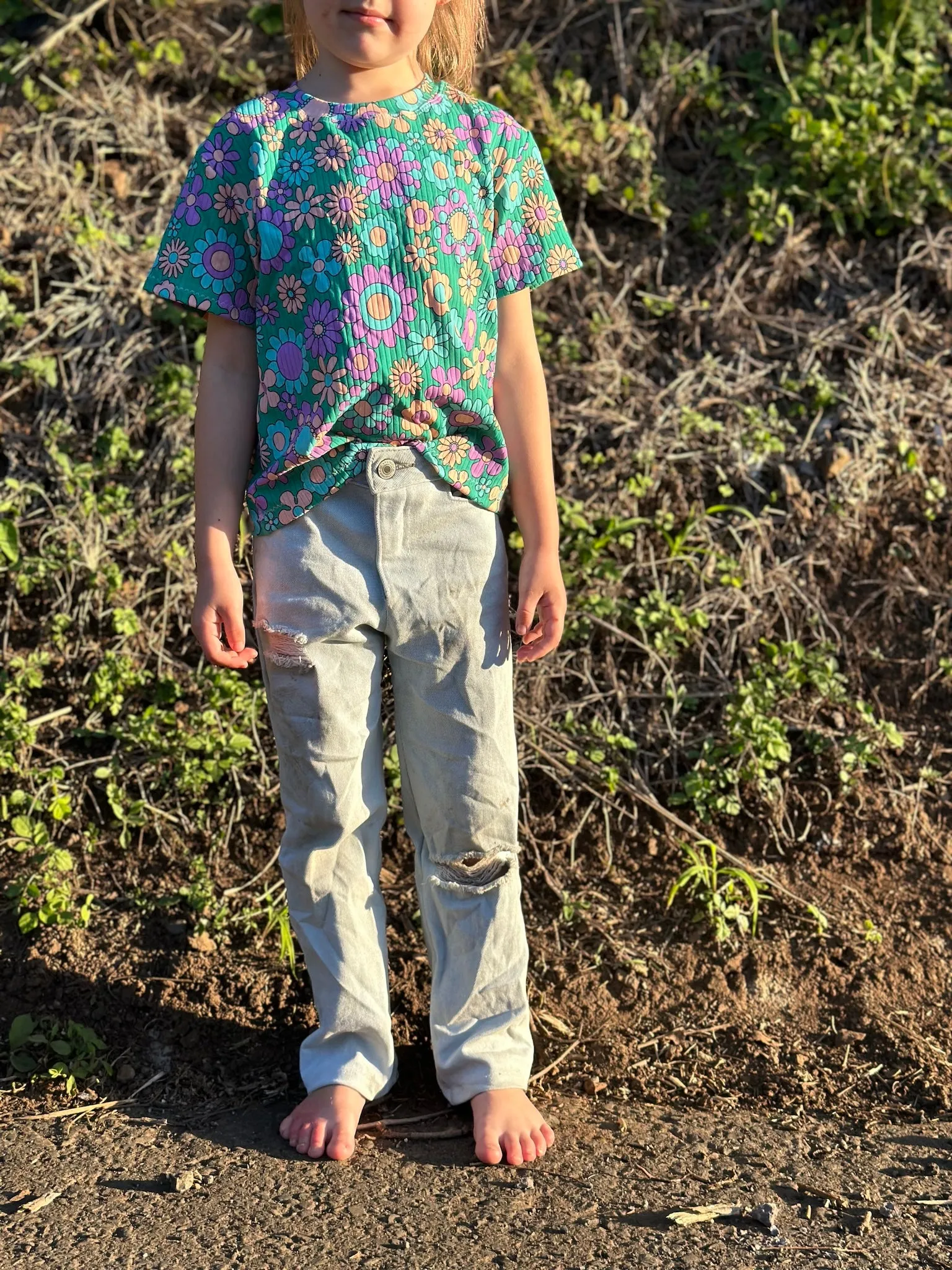 Kids Boxy Tee Pattern