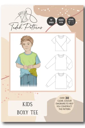 Kids Boxy Tee Pattern