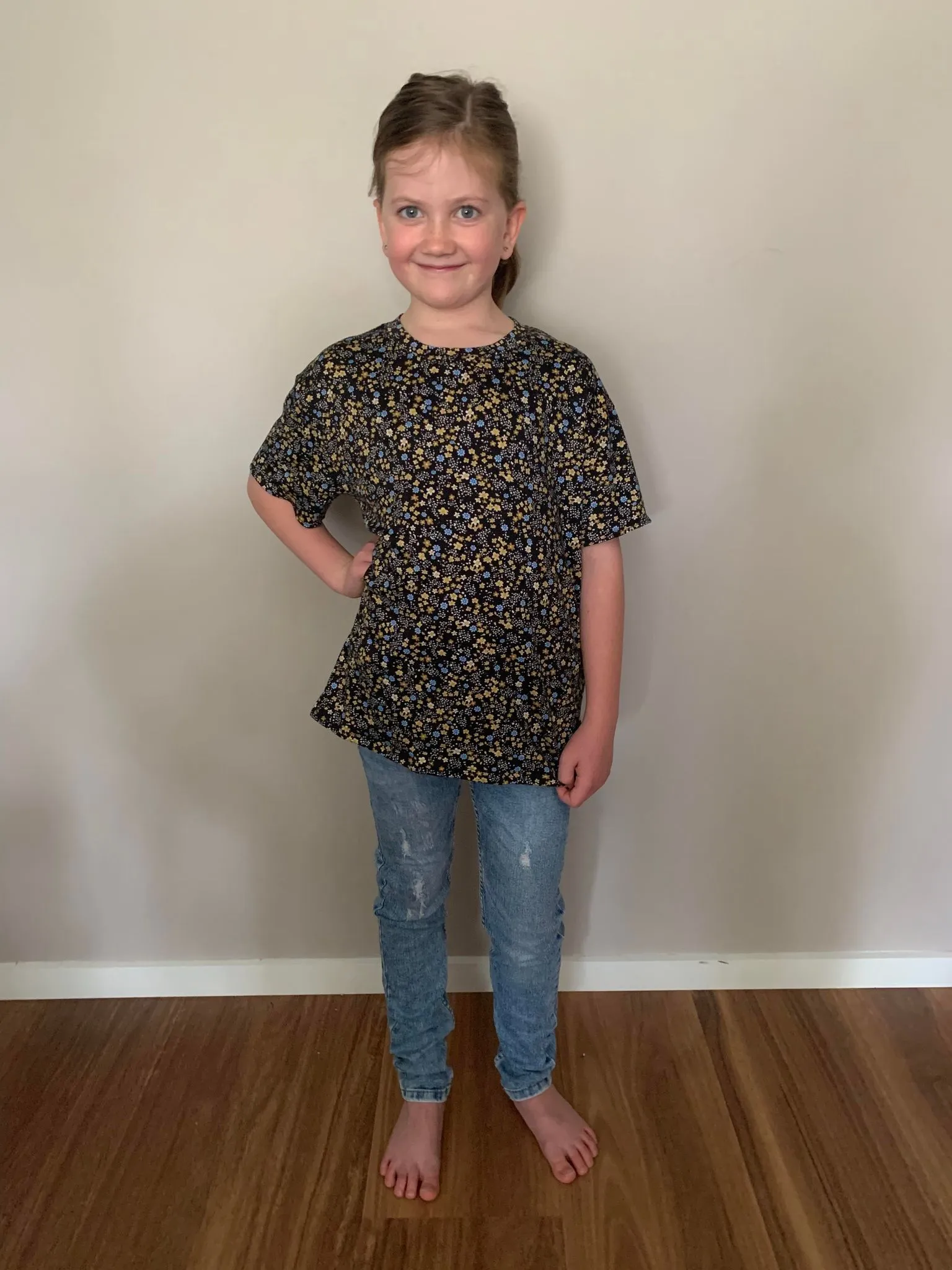 Kids Boxy Tee Pattern