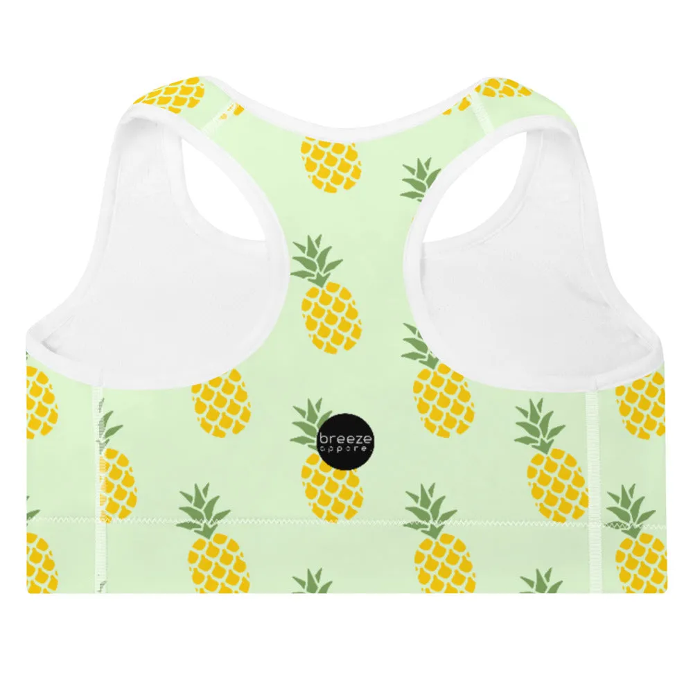 'La Pia' padded sports bra