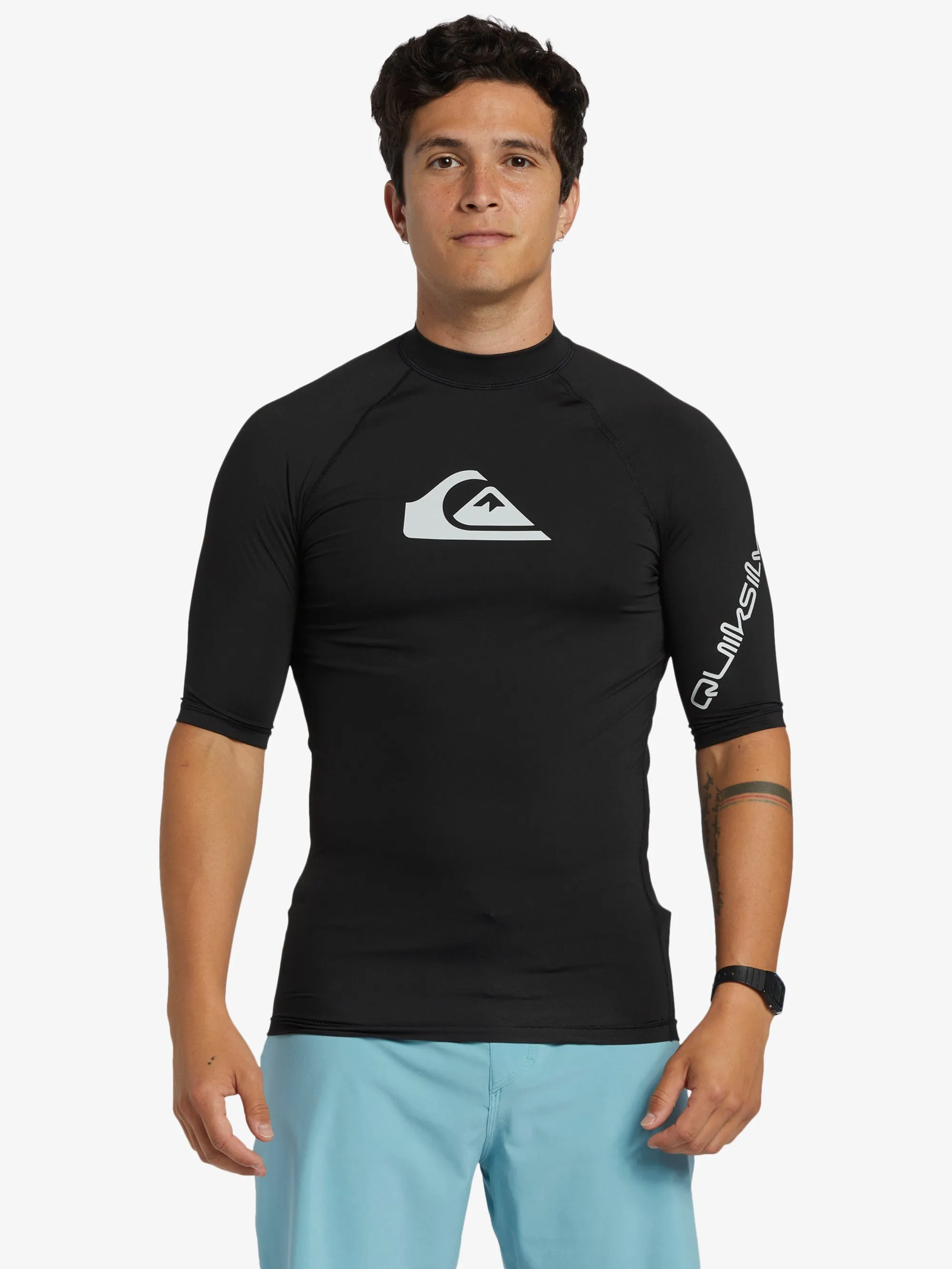 Mens All Time Short Sleeve UPF 50 Rash Vest