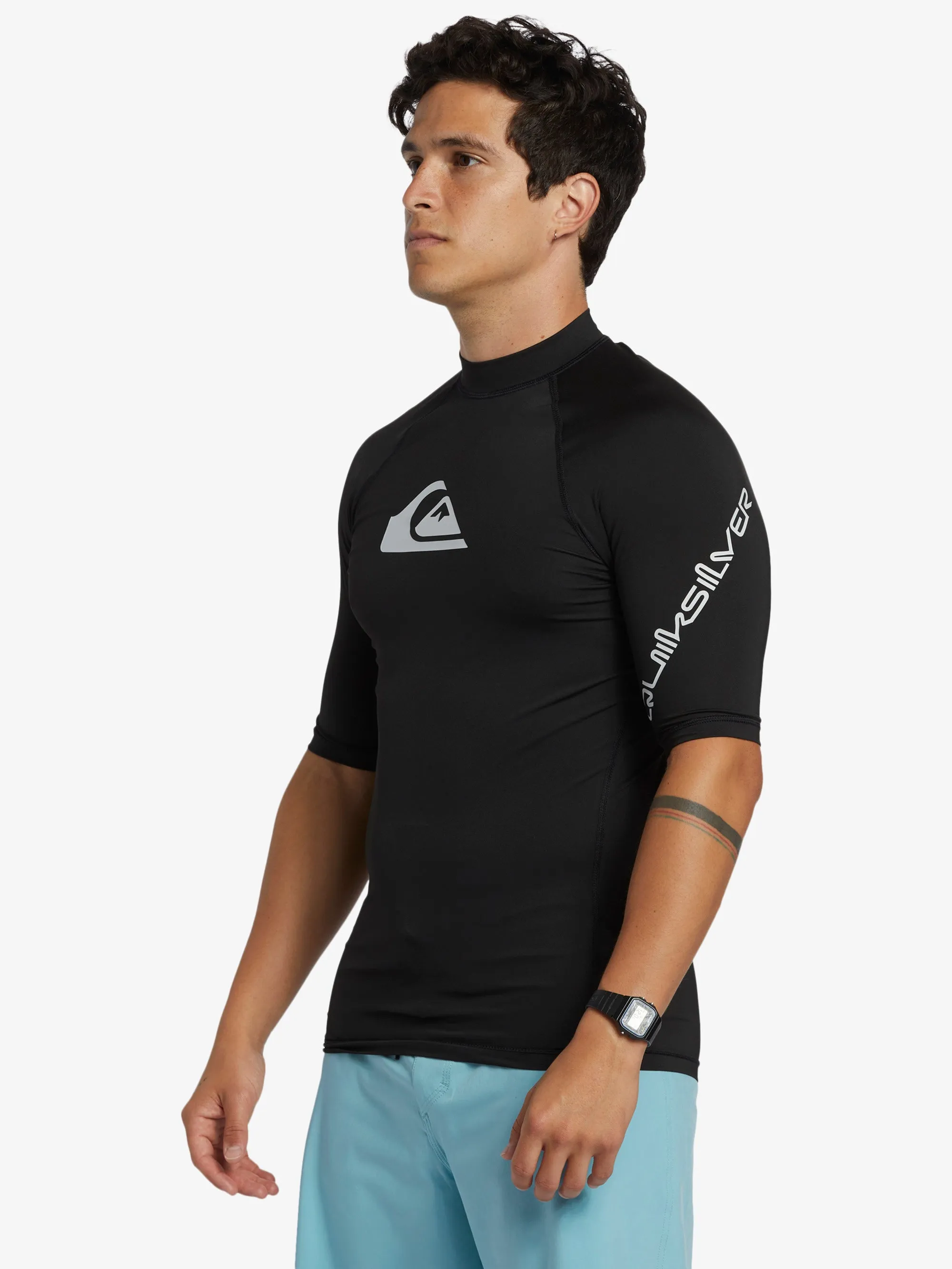 Mens All Time Short Sleeve UPF 50 Rash Vest