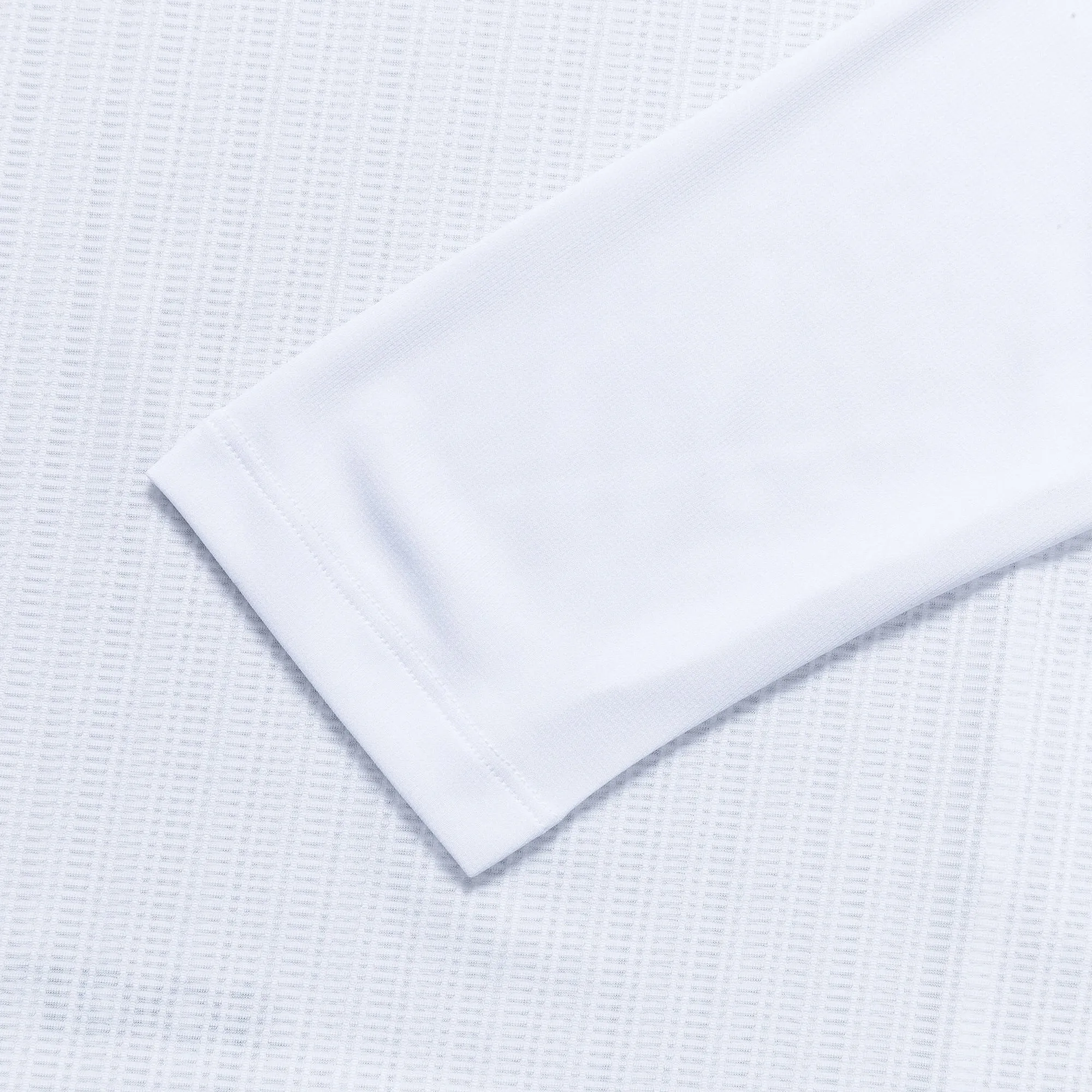 Mens Long Sleeve Hot Weather Tee - White